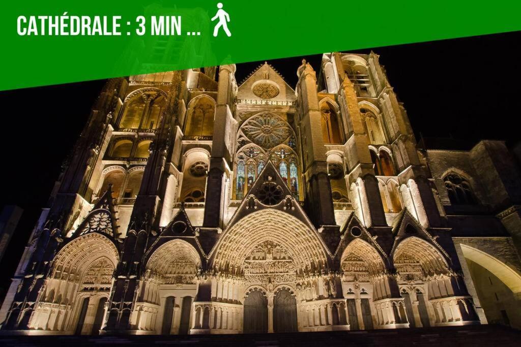 Les Quatre Piliers - 1 Min Palais Jacques Coeur Lägenhet Bourges Exteriör bild